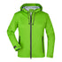 House of Uniforms The Outdoor Jacket | Ladies James & Nicholson Spring Green/Iron