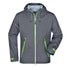 House of Uniforms The Outdoor Jacket | Mens James & Nicholson Iron/Green