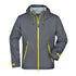 House of Uniforms The Outdoor Jacket | Mens James & Nicholson Iron/Yellow