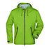 House of Uniforms The Outdoor Jacket | Mens James & Nicholson Spring Green/Iron