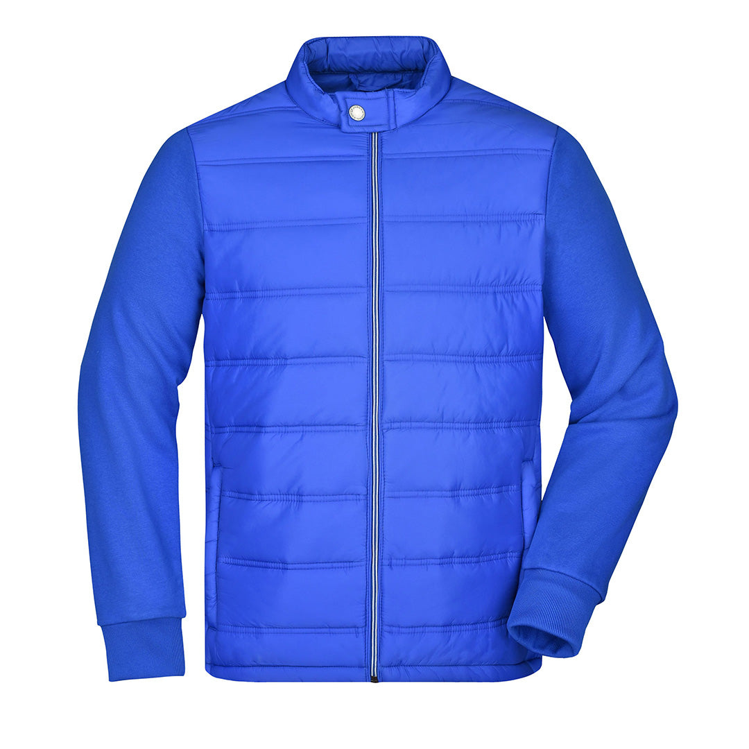 Hybrid Sweat Jacket | Mens | Blue