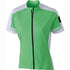 House of Uniforms The Bike Top | Ladies | Full Zip James & Nicholson Green