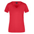 V Neck Active Tee | Red