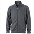 House of Uniforms The Basic Zip Jacket | C2 | Unisex James & Nicholson Carbon1