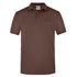 House of Uniforms The Work Pocket Polo | Short Sleeve | Mens James & Nicholson Brown