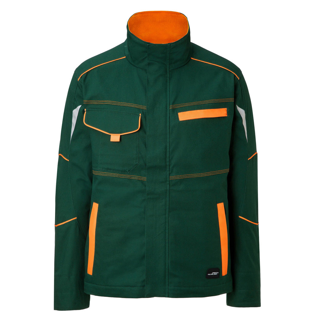Level 2 Jacket | Green/Orange