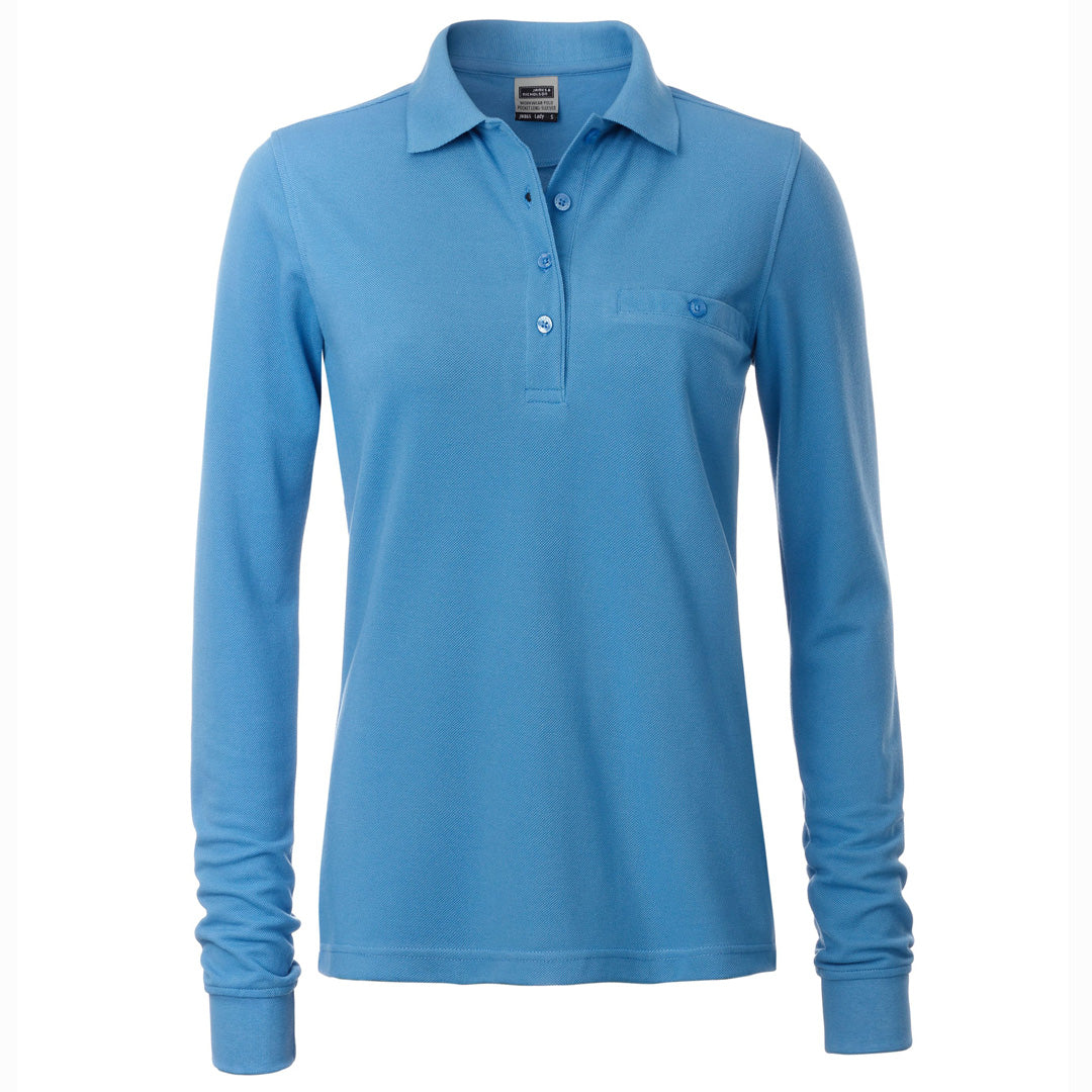 The Work Pocket Polo | Long Sleeve | Ladies