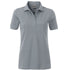 House of Uniforms The Work Pocket Polo | Short Sleeve | Ladies James & Nicholson Grey Marle