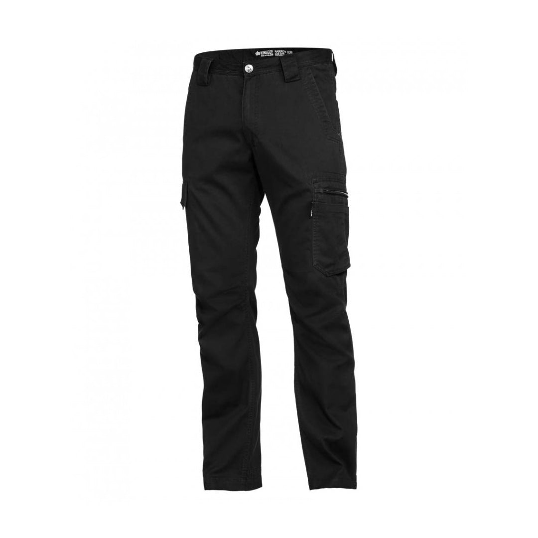 House of Uniforms The Summer Tradie Pant | Mens KingGee Black