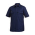 House of Uniforms The Work Cool 2 Shirt | Mens | Short Sleeve KingGee Navy