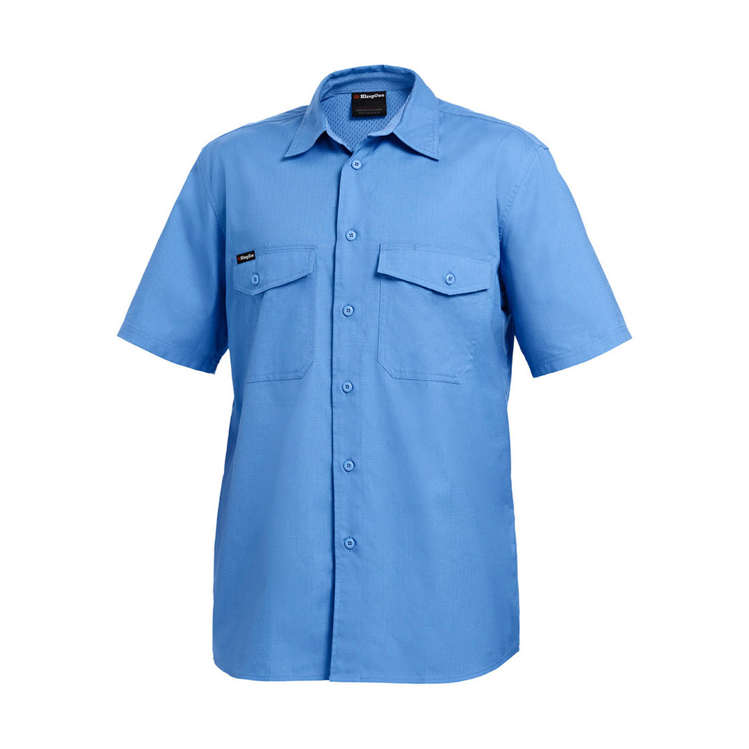 Work Cool 2 Shirt | Short Sleeve | Blue