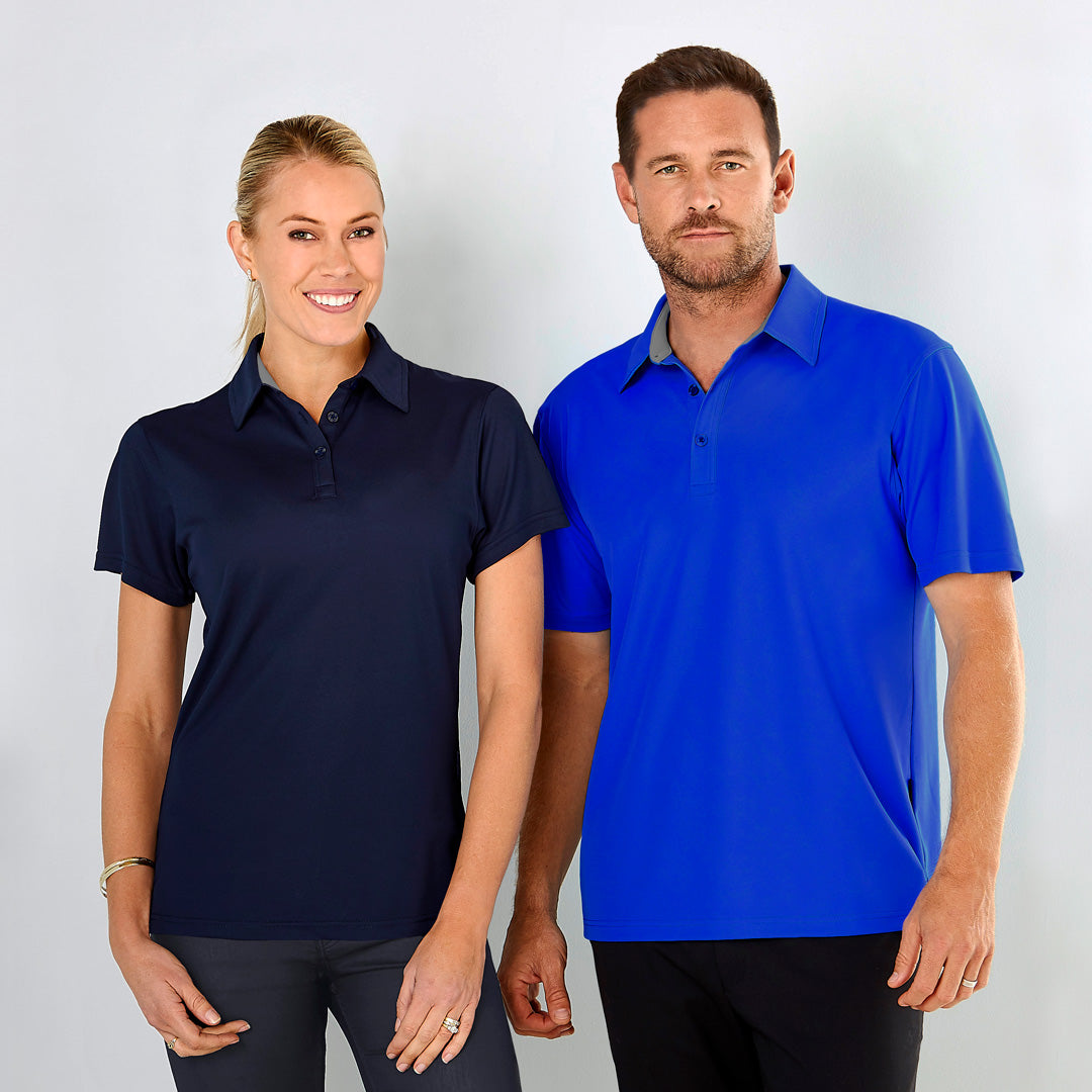 House of Uniforms The Kahave Polo | Mens | Short Sleeve Stencil 