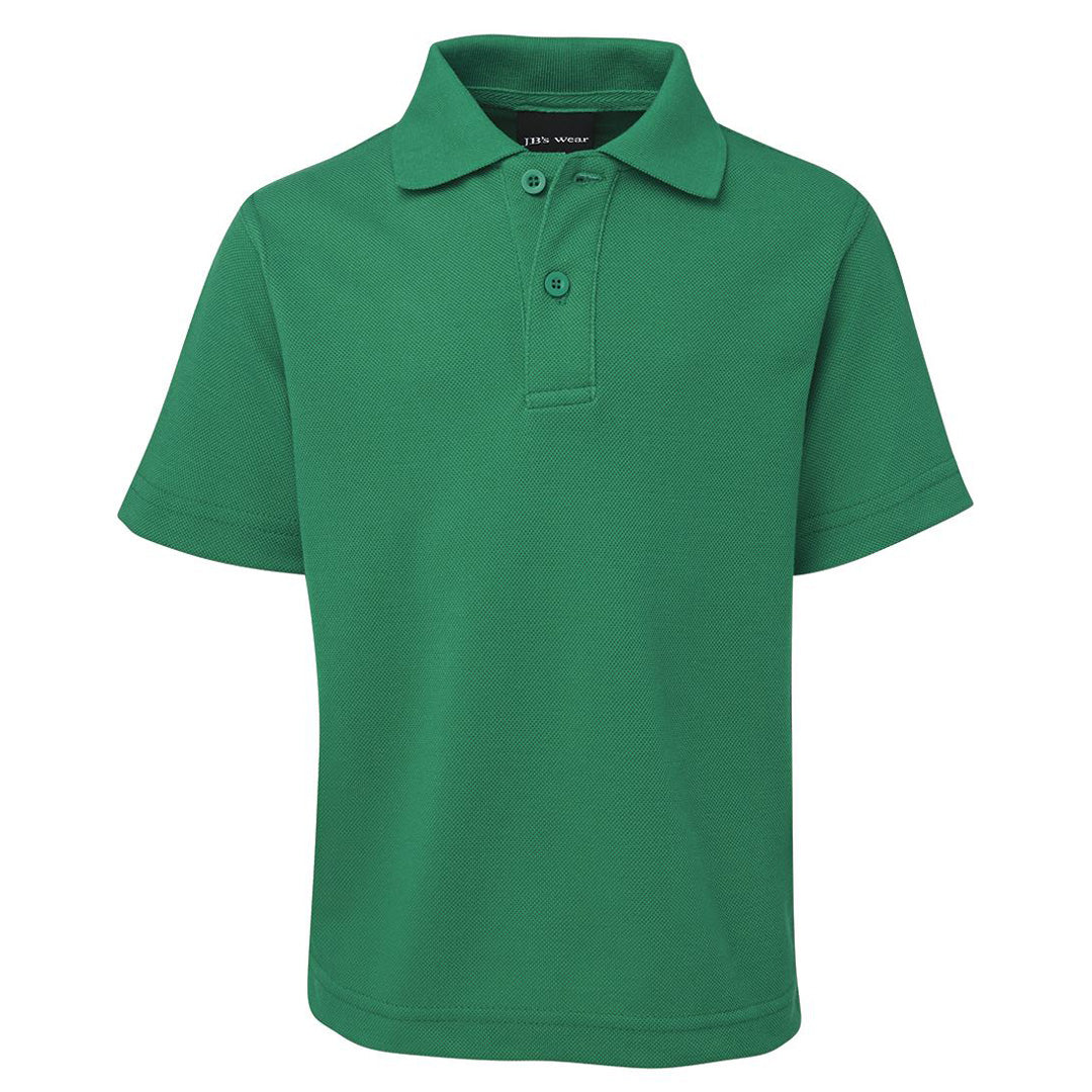House of Uniforms The Pique Polo | Kids | Bright Colours Jbs Wear Kelly Green