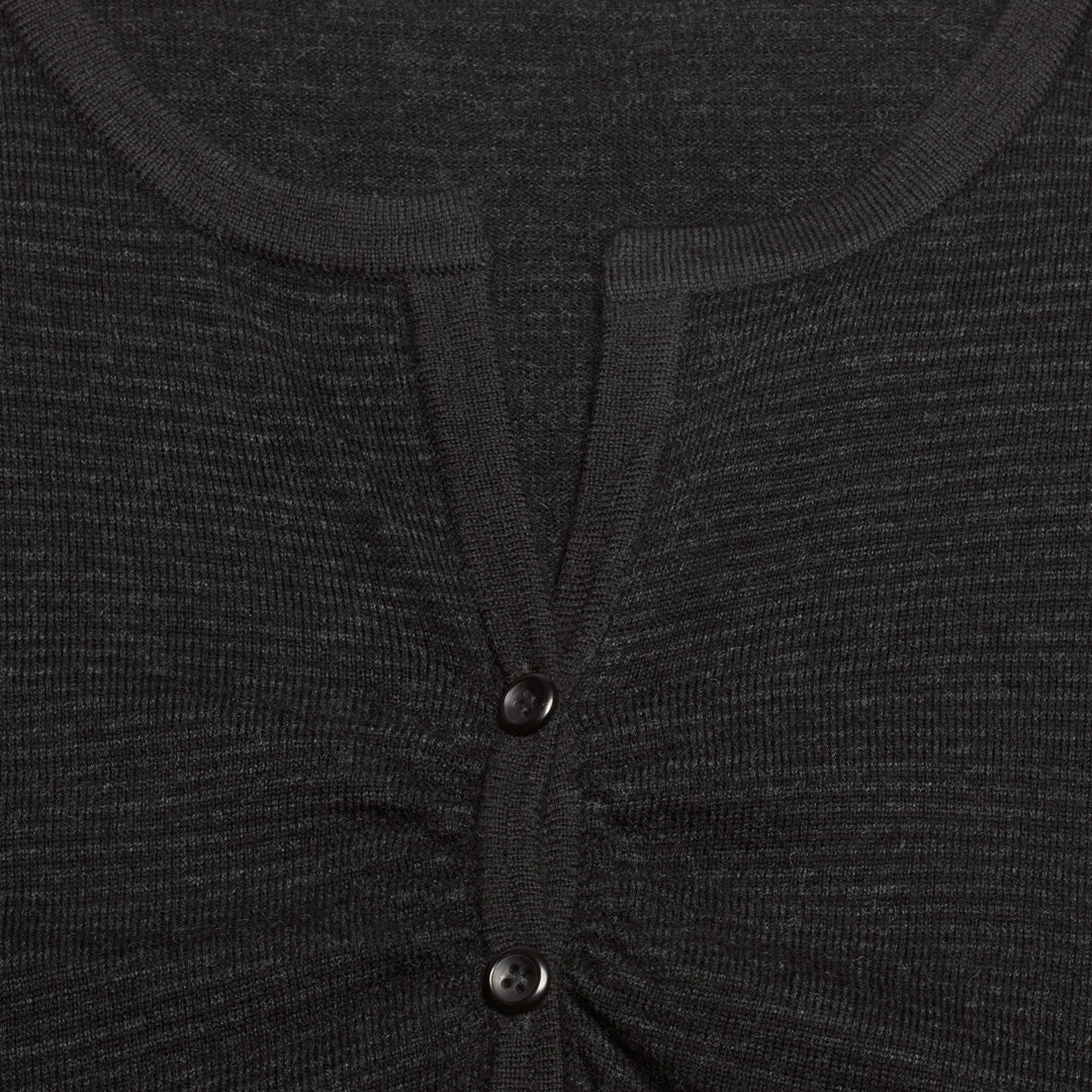 The Origin Knit | Ladies | Cardigan | Black/Charcoal