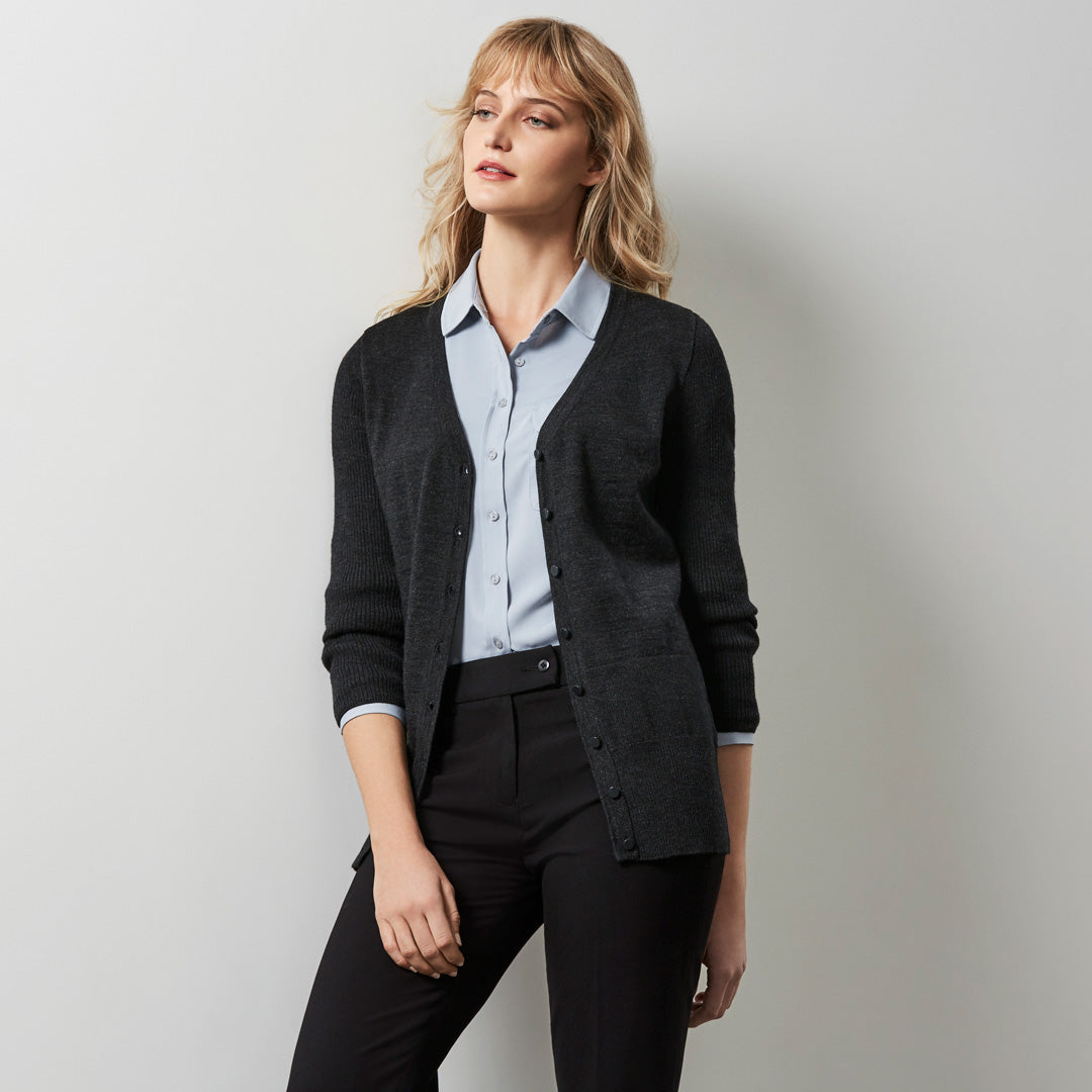 House of Uniforms The Milano Knit | Ladies | Cardigan Biz Collection 