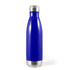 House of Uniforms The Stainless Steel Soda Drink Bottle | 700ml Logo Line Dark Blue