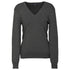 House of Uniforms The Acrylic Knit Jumper | Ladies Biz Collection Charcoal