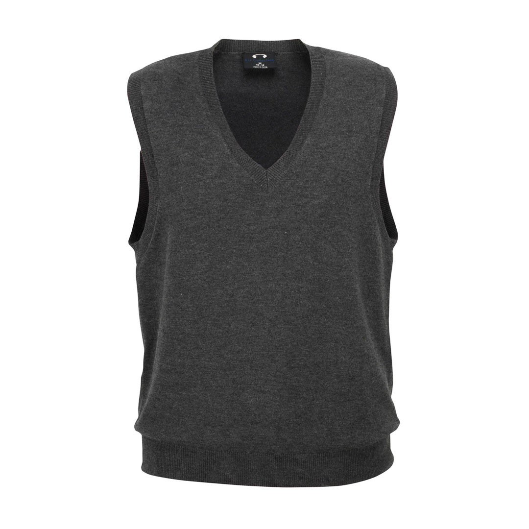 House of Uniforms The Acrylic Knit Vest | Ladies Biz Collection Charcoal