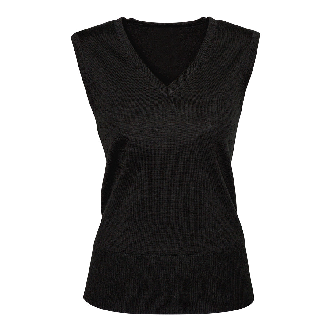 The Milano Knit | Ladies | Vest | Black