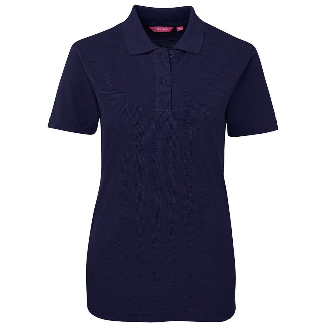 House of Uniforms The Pique Polo | Ladies | Short Sleeve | Dark Colours Jbs Wear Navy