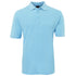 House of Uniforms The Pique Polo | Adults | Short Sleeve | Light Colours Jbs Wear Light Blue