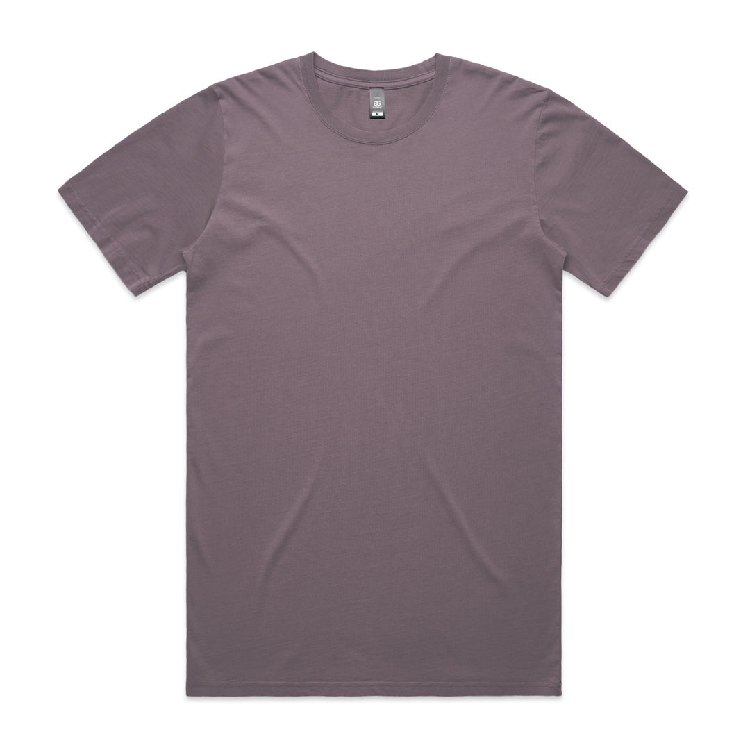 House of Uniforms The Faded Tee | Mens AS Colour Mauve