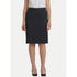 House of Uniforms The Maddi Front Pocket Skirt | Wool Blend Corporate Comfort Charcoal