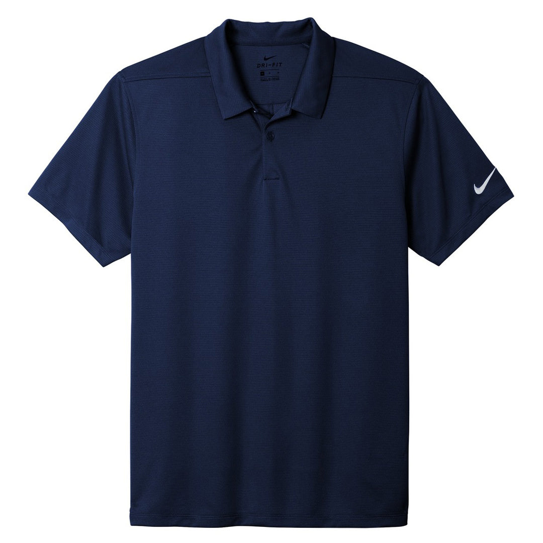 House of Uniforms The Dry Essential Solid Polo | Short Sleeve | Mens Nike Navy