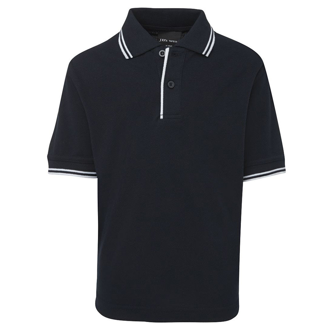 House of Uniforms The Contrast Polo | Kids Jbs Wear Navy/White