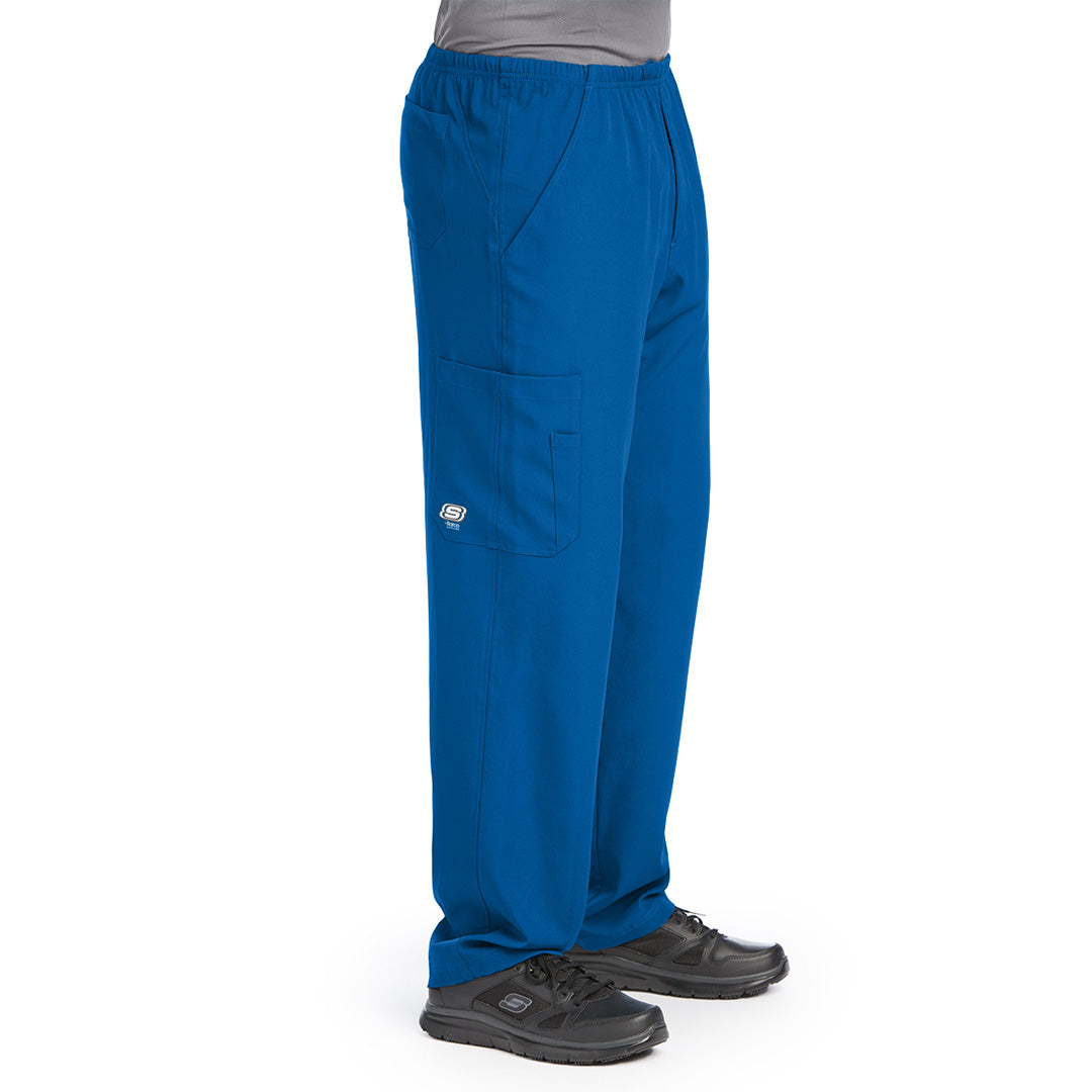House of Uniforms The Structure Scrub Pant | Mens | Regular | Skechers by Barco Skechers by Barco New Royal