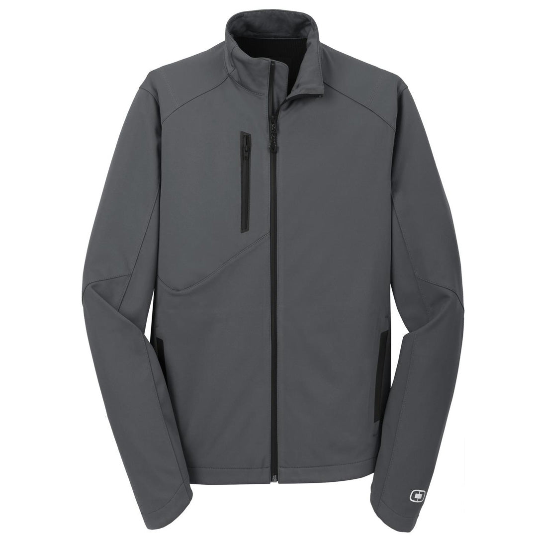 House of Uniforms The Crux Softshell Jacket | Mens Ogio Endurance Grey