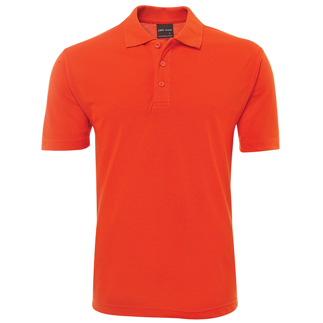 The Pique Polo | Mens | Short Sleeve | Orange