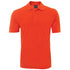 House of Uniforms The Pique Polo | Adults | Short Sleeve | Bright Colours Jbs Wear Orange