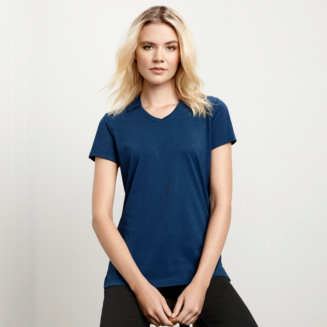 House of Uniforms The Byron Polo | Ladies | Short Sleeve Biz Collection 