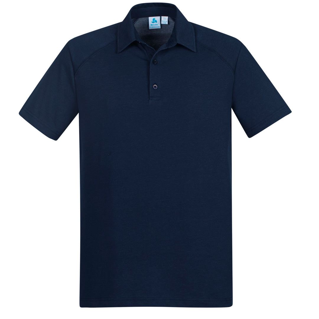 House of Uniforms The Byron Polo | Mens | Short Sleeve Biz Collection Navy