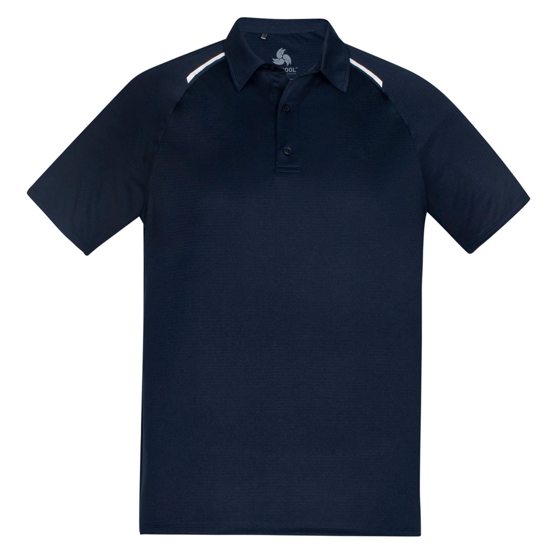 House of Uniforms The Academy Polo | Mens | Short Sleeve Biz Collection Navy/White