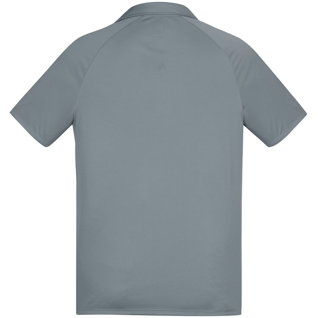 Academy Polo Mens | Silver/Charcoal