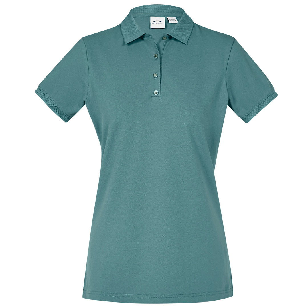 House of Uniforms The City Polo | Ladies | Short Sleeve Biz Collection Jasper Green