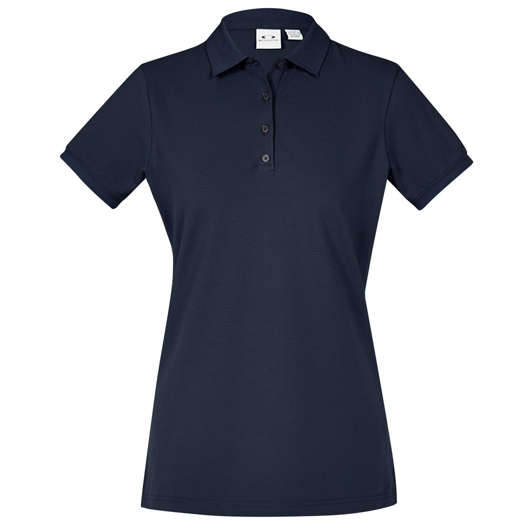 House of Uniforms The City Polo | Ladies | Short Sleeve Biz Collection Navy