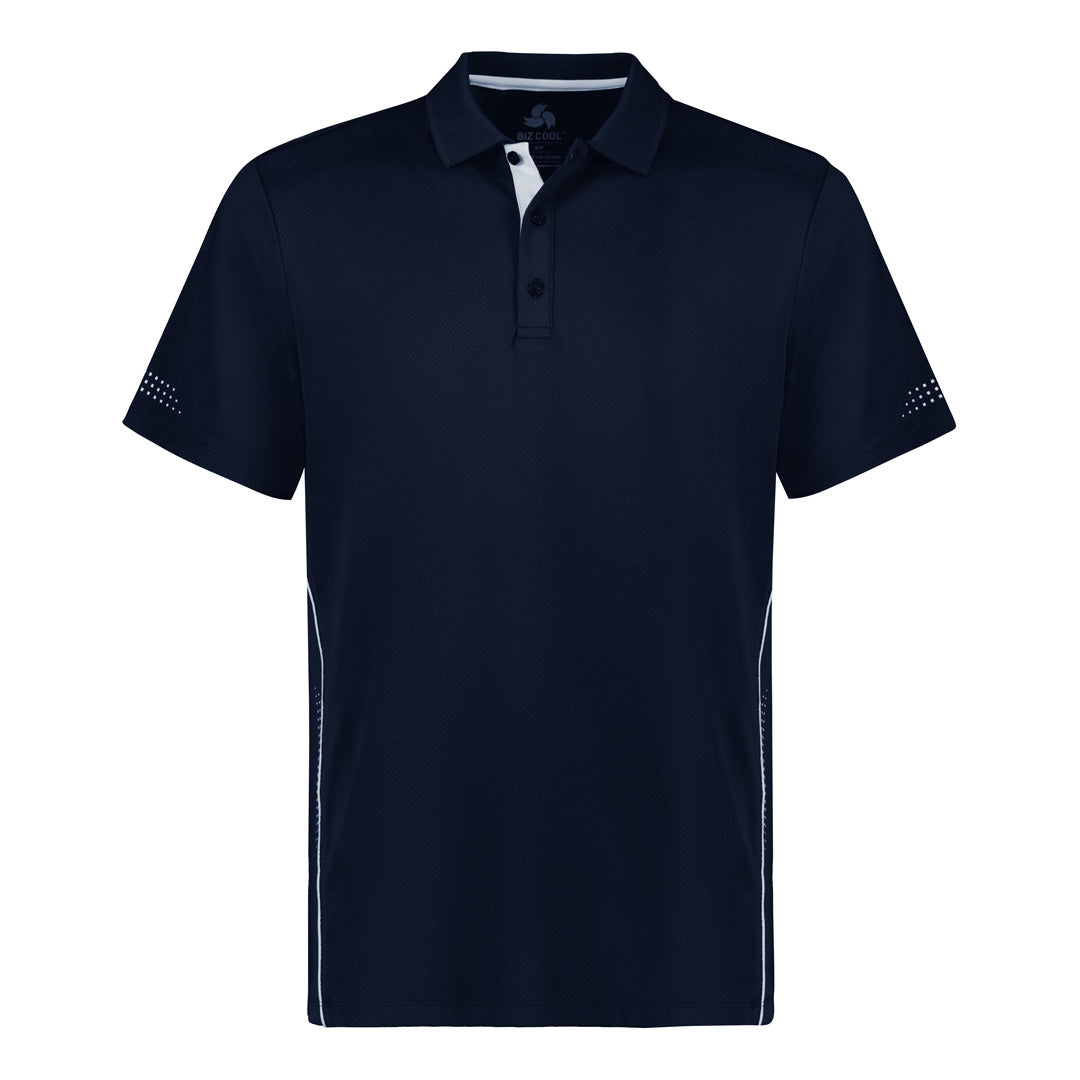 House of Uniforms The Balance Polo | Kids | Short Sleeve Biz Collection Navy/White