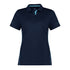 House of Uniforms The Balance Polo | Plus | Ladies | Short Sleeve Biz Collection Navy/Sky