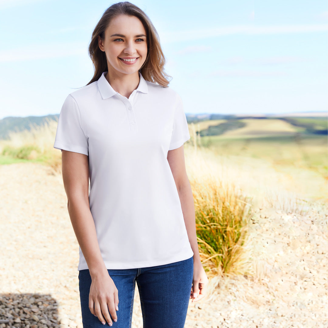 House of Uniforms The Action Polo | Ladies | Short Sleeve Biz Collection 