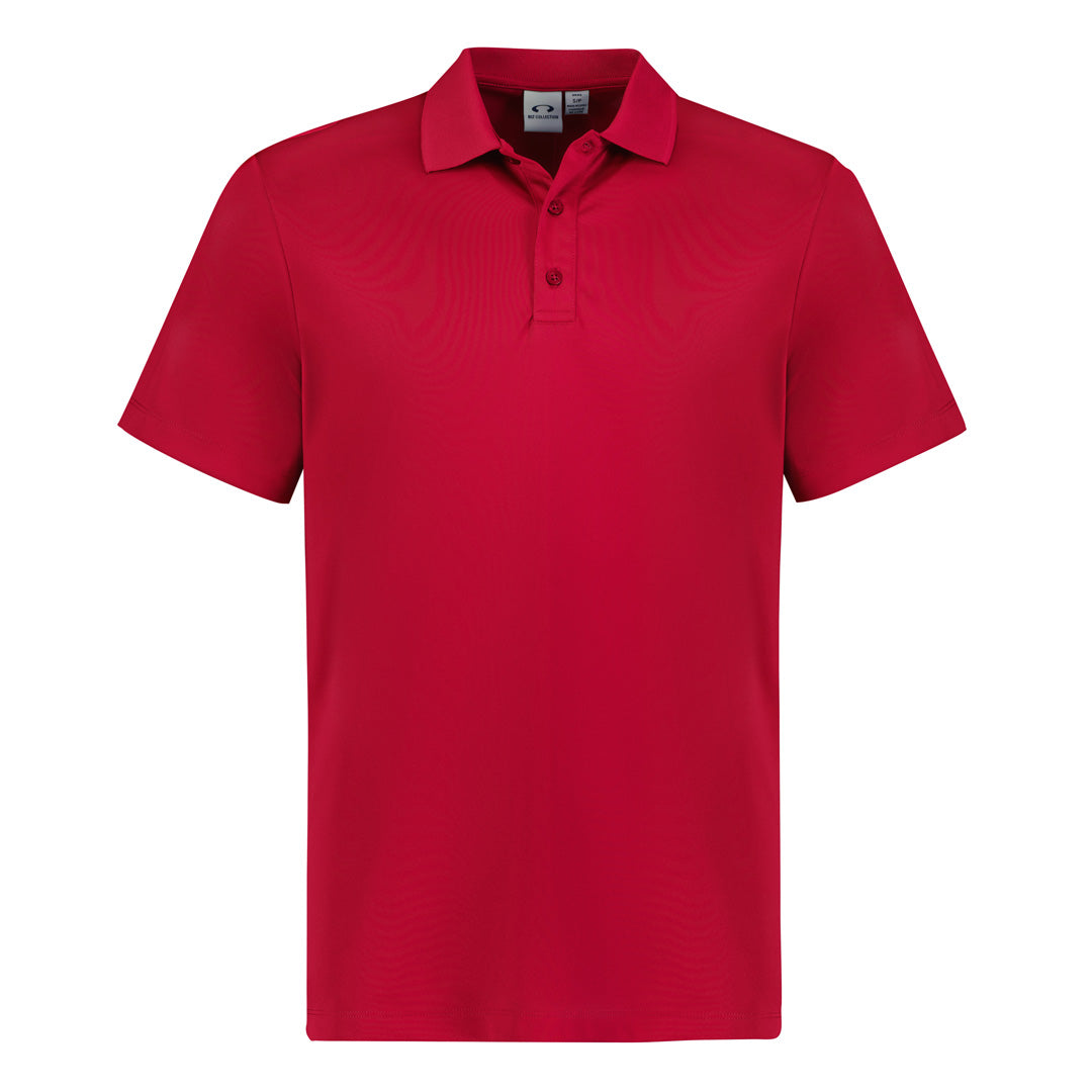 House of Uniforms The Action Polo | Mens | Short Sleeve Biz Collection Red