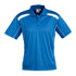 House of Uniforms The United Polo | Mens | Short Sleeve Biz Collection Royal/White