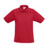 House of Uniforms The Sprint Polo | Kids | Short Sleeve Biz Collection Red