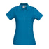 House of Uniforms The Crew Polo | Ladies | Short Sleeve Biz Collection Cyan