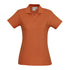 House of Uniforms The Crew Polo | Ladies Short Sleeve | Plus Biz Collection Orange