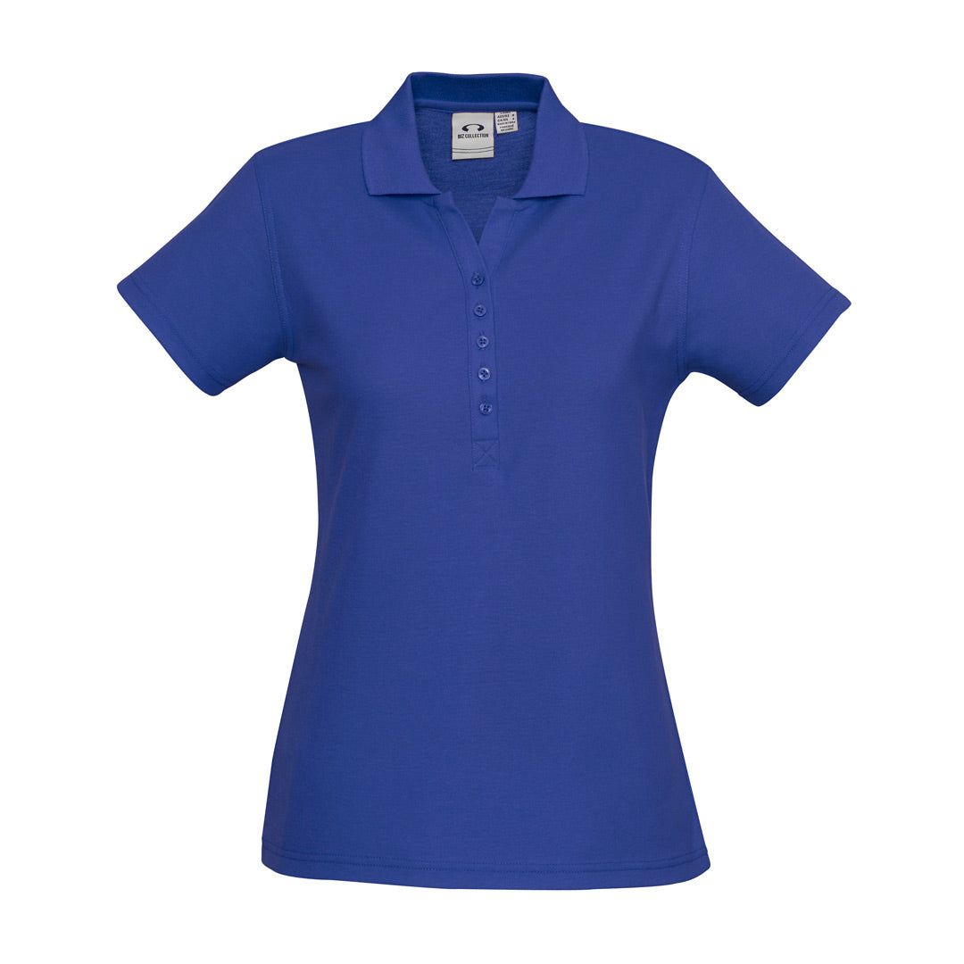 House of Uniforms The Crew Polo | Ladies Short Sleeve | Plus Biz Collection Royal