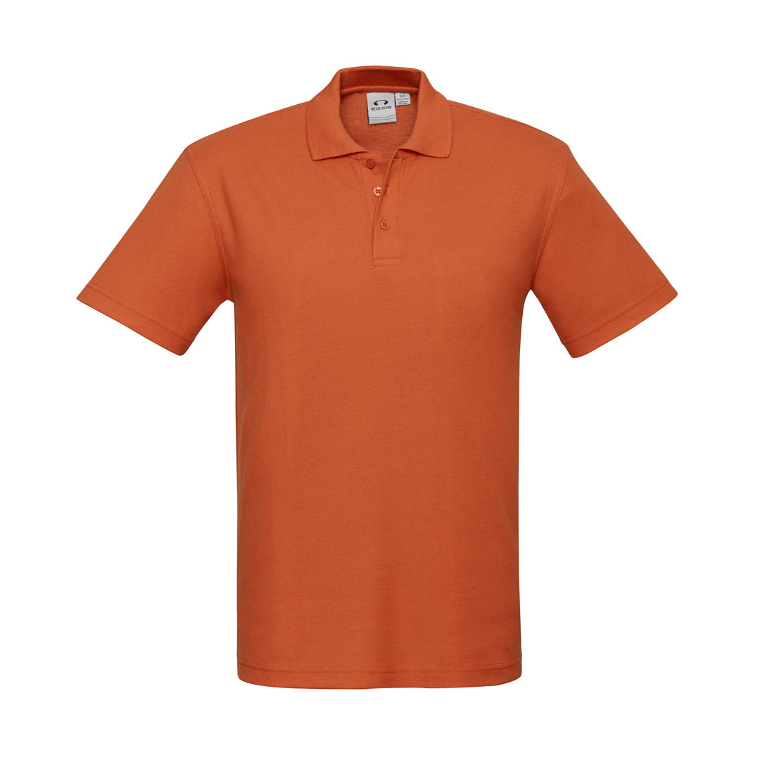 House of Uniforms The Crew Polo | Mens | Short Sleeve Biz Collection Orange