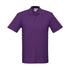 House of Uniforms The Crew Polo | Mens | Short Sleeve | Plus Biz Collection Purple